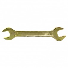 Ключ рожковый 13 х 14 мм, желтый цинк СИБРТЕХ
